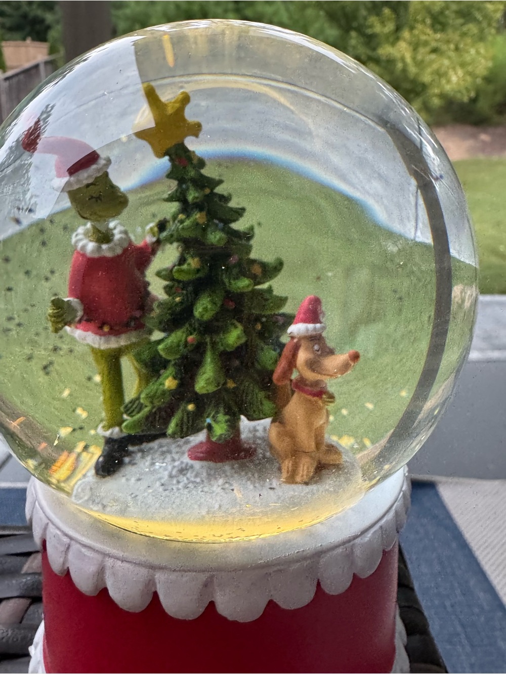 Dr. Seuss's The Grinch™ Light-Up Snow Globe - Picture 13 of 17